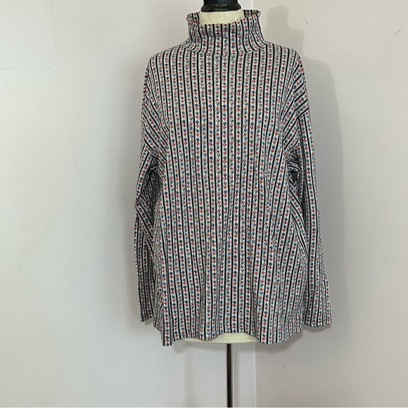 Vintage Carroll Reed Mock Neck Turtleneck XL - Picture 1 of 3